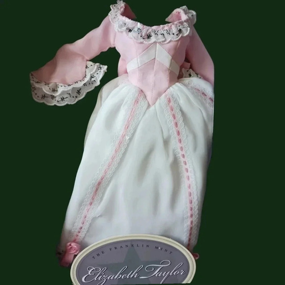 Franklin mint Elizabeth Taylor vinyl portrait doll wardrove collection - Picture 2 of 10